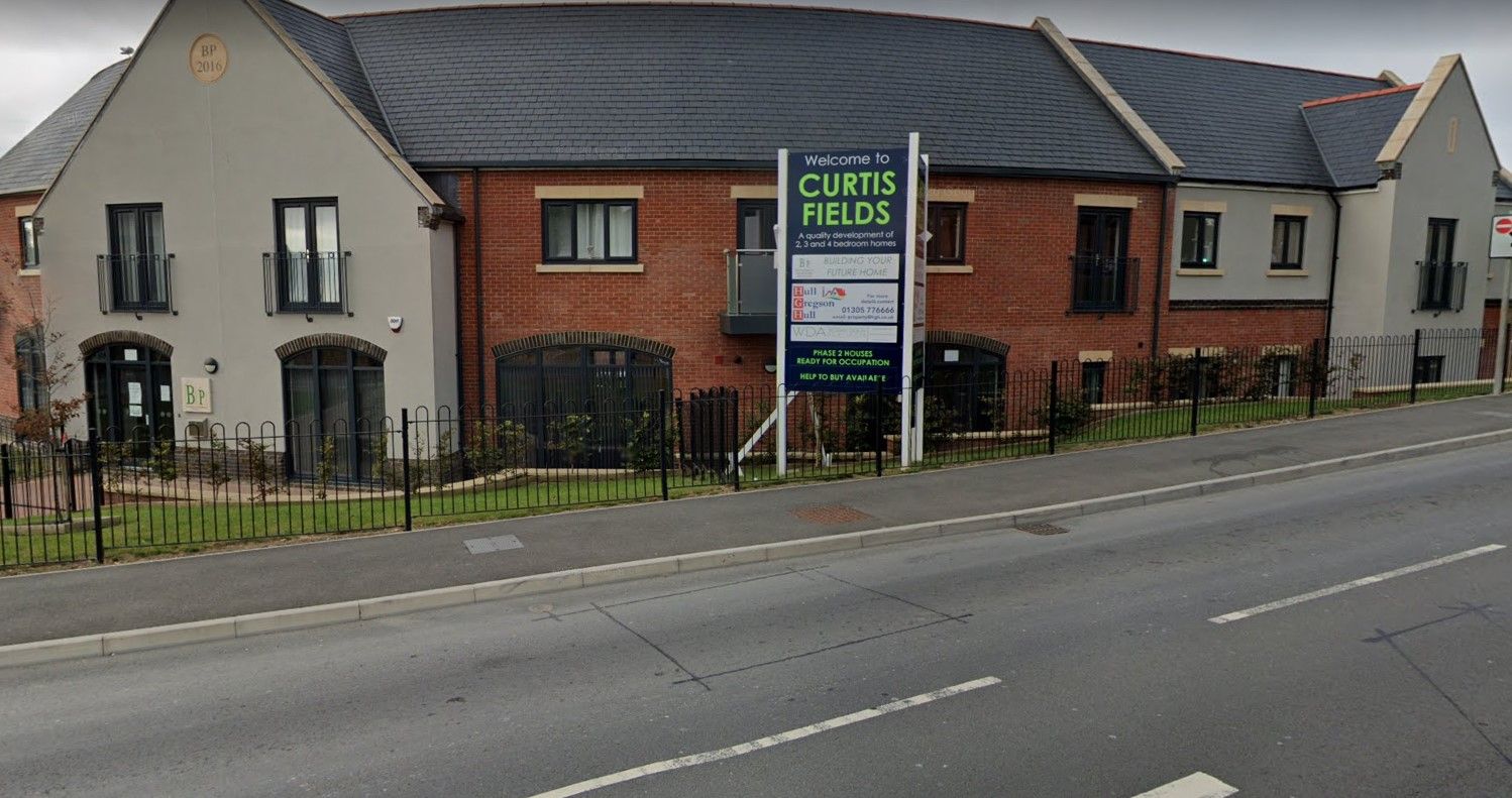 The next phase of 500 home development at Curtis Fields in Weymouth